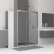 Душевая дверь в нишу RGW Classic CL-14 150x185, стекло прозрачное, профиль хром
