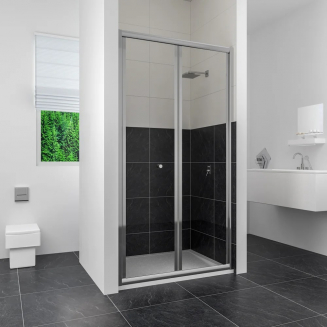 Душевая дверь в нишу RGW Classic CL-21 90x185 стекло прозрачное, профиль хром