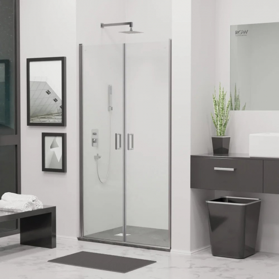 Душевая дверь в нишу RGW Leipzig Le-06 100 x195 прозрачное стекло, профиль хром