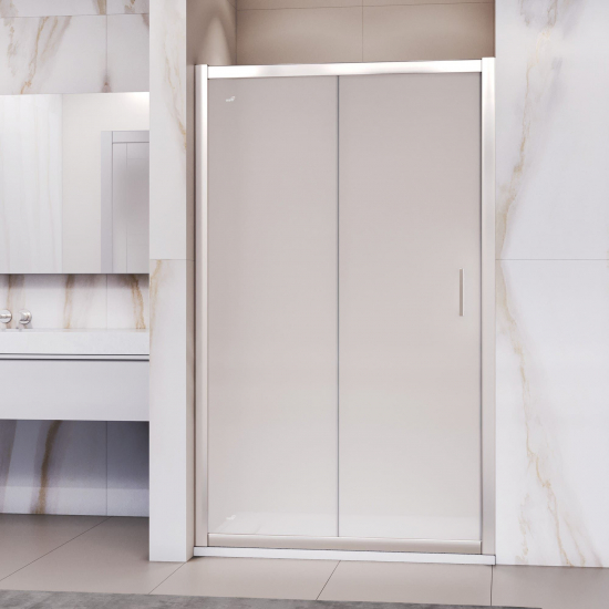 Душевая дверь в нишу RGW Passage PA-016 120x195 стекло матовое, профиль хром