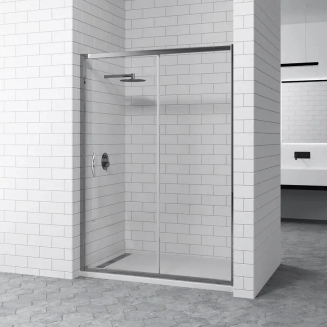 Душевая дверь в нишу RGW Passage PA-016 150x195 стекло прозрачное, профиль хром