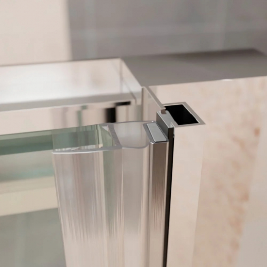 Душевая дверь в нишу RGW Passage PA-14 140x195 стекло прозрачное, профиль хром