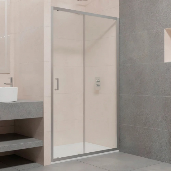 Душевая дверь в нишу RGW Passage PA-14 160x195 стекло прозрачное, профиль хром
