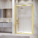 Душевая дверь в нишу RGW Passage PA-14Gb 140x195 стекло прозрачное, профиль золотой