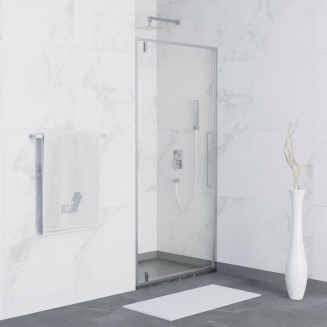 Душевая дверь в нишу RGW Stilvoll SV-02 80x200 стекло прозрачное, профиль хром