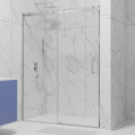 Душевая дверь в нишу RGW Tornado TO-14 140x195 стекло прозрачное, профиль хром