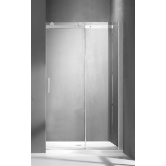 Душевая дверь в нишу SANTREK AQUA Evo-DF-1500-С-Chrome 150x195 стекло прозрачное, профиль хром