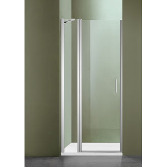 Душевая дверь в нишу SANTREK AQUA Luna-DF-1200-C-Chrome 120x185 стекло прозрачное, профиль хром