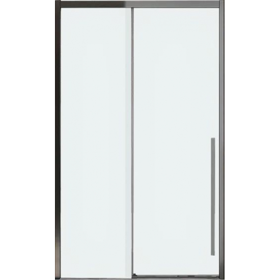 Душевая дверь в нишу VECONI Premium Trento PTD-30GR 150x200 стекло прозрачное, профиль графит