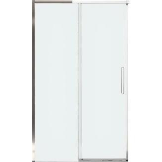 Душевая дверь в нишу VECONI Premium Trento PTD-40CH 130x200 стекло прозрачное, профиль хром