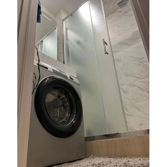 Душевая дверь в нишу VECONI Vianno VN-55M 150x195 стекло матовое, профиль хром