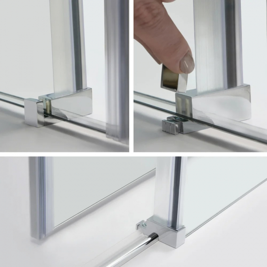 Душевая дверь в нишу WASSERKRAFT Alme 15R05 120x200