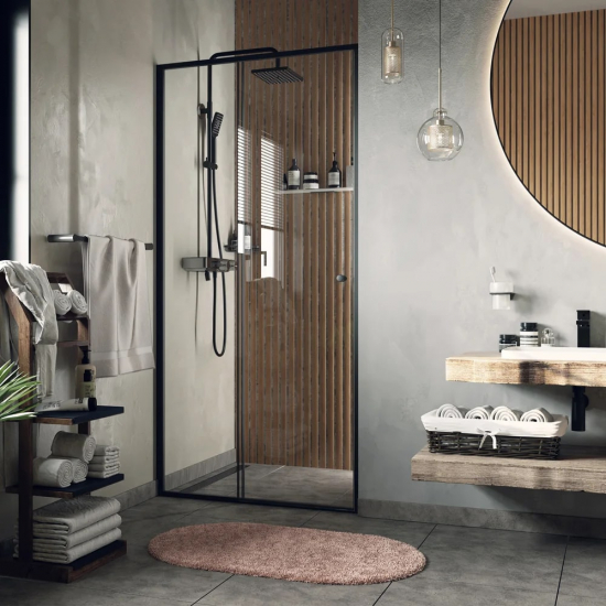 Душевая дверь в нишу WASSERKRAFT Dill 61S12 100x200