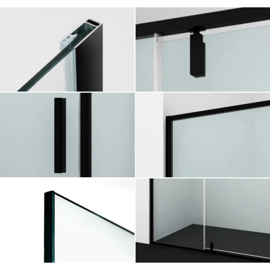 Душевая дверь в нишу WASSERKRAFT Elbe 74P04 90x200