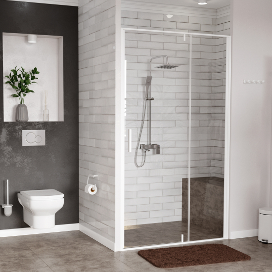 Душевая дверь в нишу WASSERKRAFT Neime 19P04 90x200