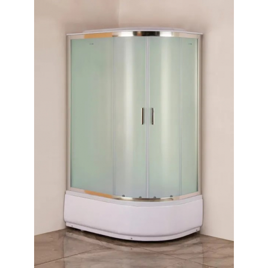 Душевая кабина AQUANET SС-1200Q-L 120x80x215 рифлёное стекло