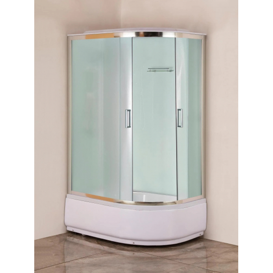 Душевая кабина AQUANET SС-1200Q-L 120x80x215 рифлёное стекло