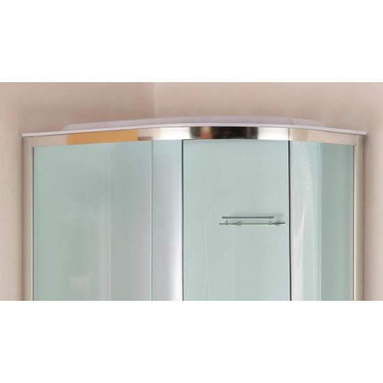 Душевая кабина AQUANET SС-1200Q-L 120x80x215 рифлёное стекло