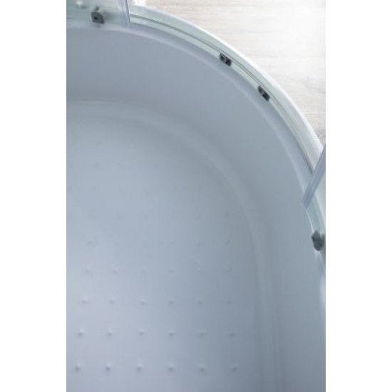 Душевая кабина AQUANET SС-1200Q-L 120x80x215 рифлёное стекло