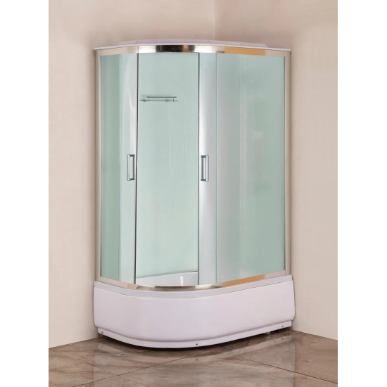 Душевая кабина AQUANET SС-1200Q-R 120x80x215 рифлёное стекло