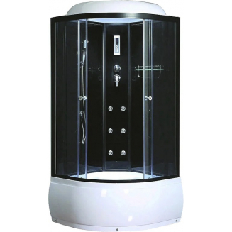 Душевая кабина АRCUS AS-104 90x90x215 с высоким поддоном, с сиденьем