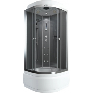 Душевая кабина АRCUS AS-105 90x90x215 с высоким поддоном, с сиденьем