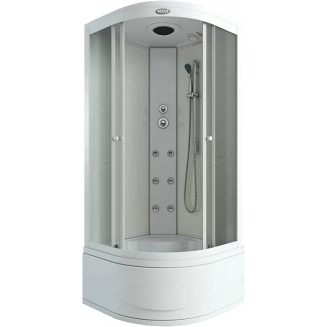 Душевая кабина АRCUS AS-108 80x80x215 с высоким поддоном, с сиденьем