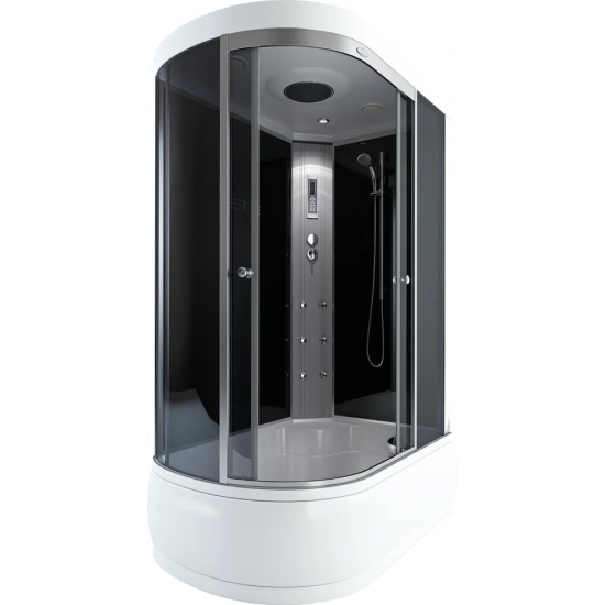 Душевая кабина АRCUS AS-109R 120x80x215 с высоким поддоном, с сиденьем