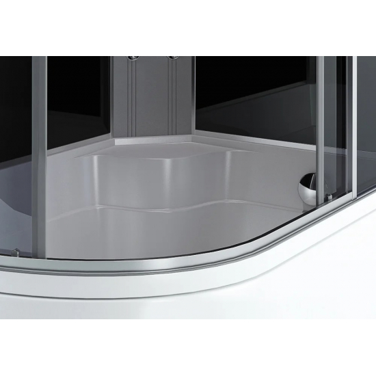 Душевая кабина АRCUS AS-109R 120x80x215 с высоким поддоном, с сиденьем