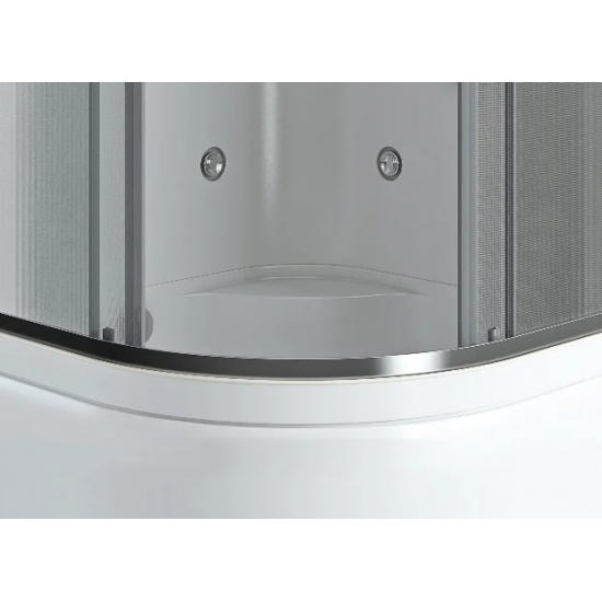 Душевая кабина АRCUS AS-113 100x100x215 с высоким поддоном, с сиденьем