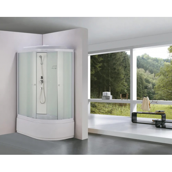 Душевая кабина ARCUS Style ES-309WP L 120x80x215 с высоким поддоном, с сиденьем