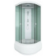 Душевая кабина ARCUS Style S-40 80x80x215 с высоким поддоном, с сиденьем