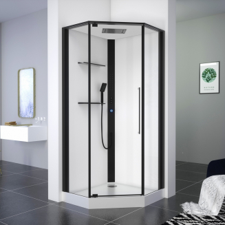 Душевая кабина BLACK & WHITE G8035 90x90x214