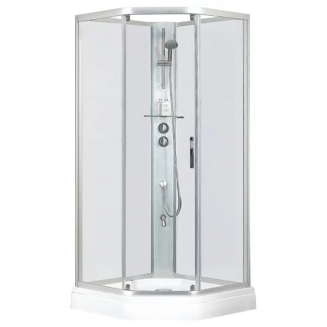 Душевая кабина BRAVAT WATERFALL 90x90x214