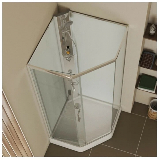 Душевая кабина BRAVAT WATERFALL 90x90x214