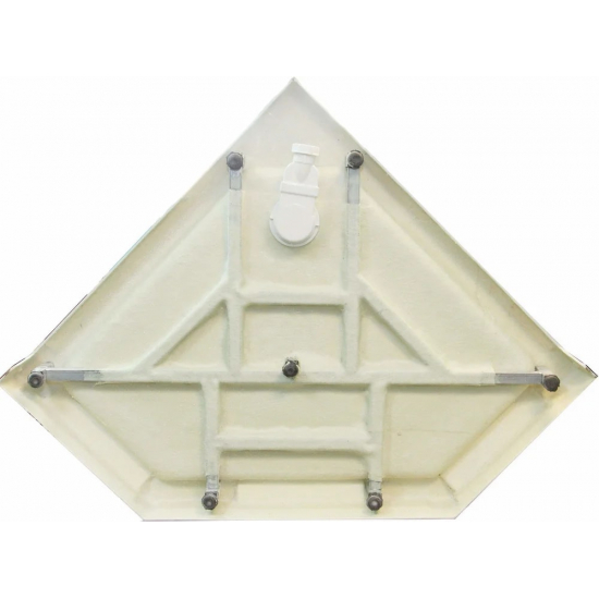 Душевая кабина Cerutti Spa Chika 901B профиль черный