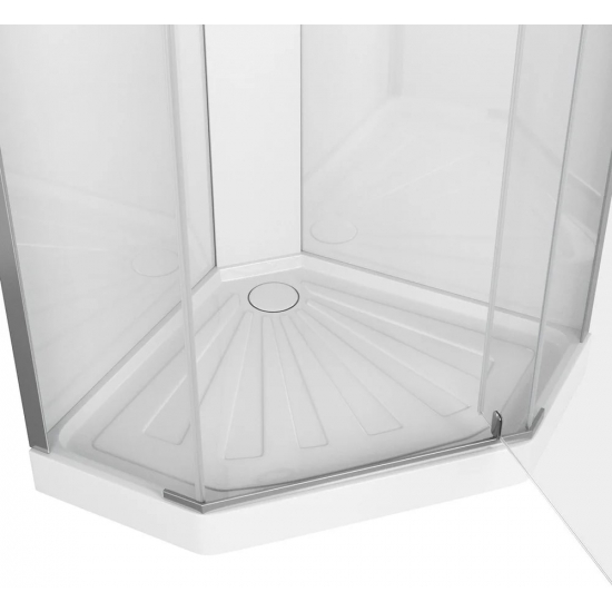 Душевая кабина Cerutti Spa Chika 901T профиль хром