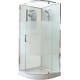 Душевая кабина Cerutti Spa Korra 90T профиль хром