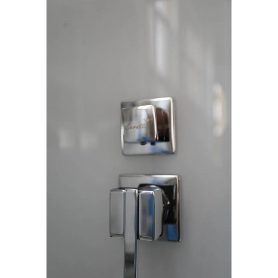 Душевая кабина Cerutti Spa Viva 101 100x100, профиль хром