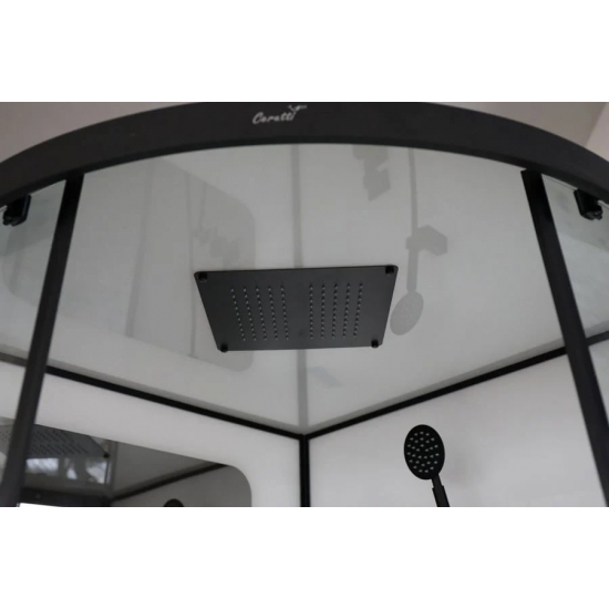 Душевая кабина Cerutti Spa Viva 101B 100x100, профиль черный