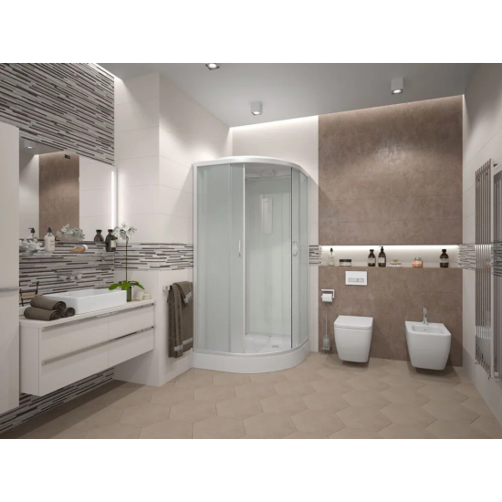 Душевая кабина ERLIT Comfort ER3508P-C3-RUS 80x80x215