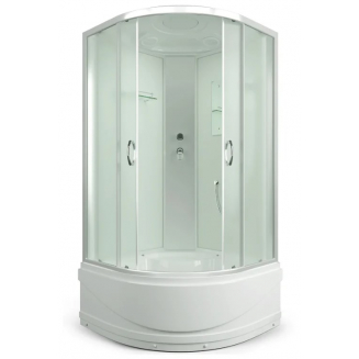 Душевая кабина ERLIT Comfort ER3508TP-C3-RUS 80x80x215 с высоким поддоном, с сиденьем