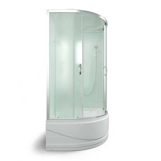 Душевая кабина ERLIT Comfort ER3508TP-C3-RUS 80x80x215 с высоким поддоном, с сиденьем