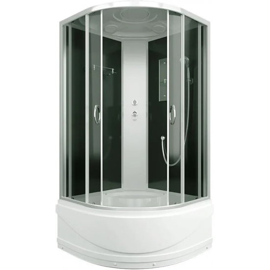 Душевая кабина ERLIT Comfort ER3508TP-C4-RUS 80x80x215 с высоким поддоном, с сиденьем