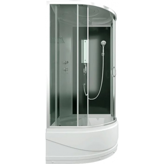 Душевая кабина ERLIT Comfort ER3508TP-C4-RUS 80x80x215 с высоким поддоном, с сиденьем