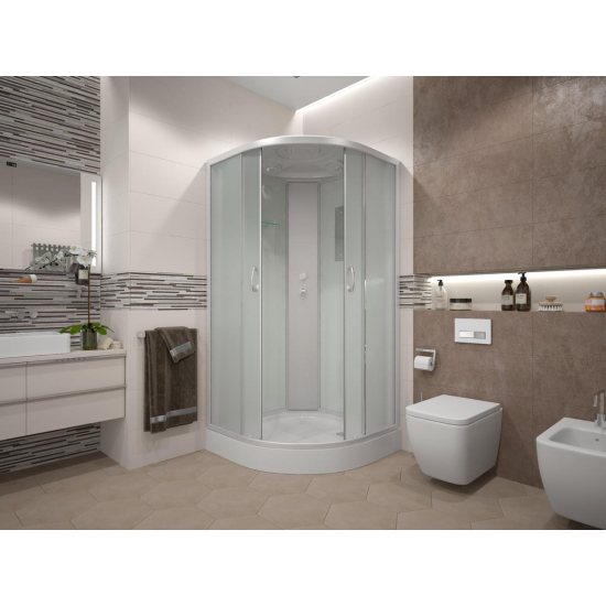 Душевая кабина ERLIT Comfort ER3509P-C3-RUS 90x90x215