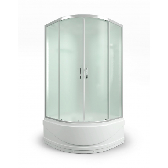 Душевая кабина ERLIT Comfort ER3509TP-C3-RUS 90x90x215 с высоким поддоном, с сиденьем