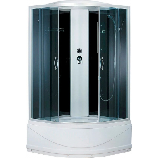 Душевая кабина ERLIT Comfort ER3509TP-C4-RUS 90x90x215 с высоким поддоном, с сиденьем