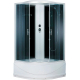 Душевая кабина ERLIT Comfort ER3509TP-C4-RUS 90x90x215 с высоким поддоном, с сиденьем