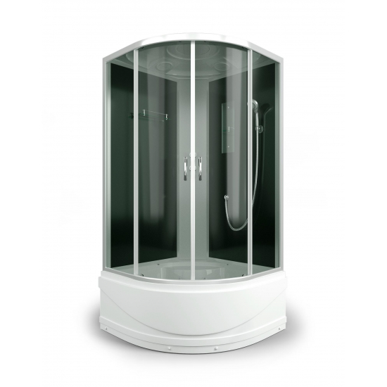 Душевая кабина ERLIT Comfort ER3509TP-C4-RUS 90x90x215 с высоким поддоном, с сиденьем
